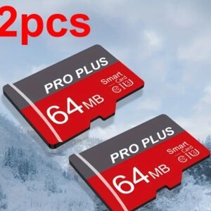 64MB Memory Card - Red